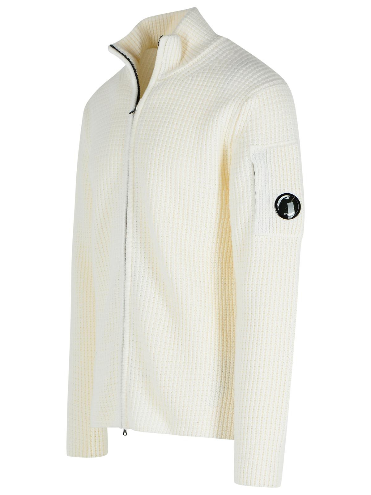 C.P. Company Ivory Wool Blend Sweater Men - 2