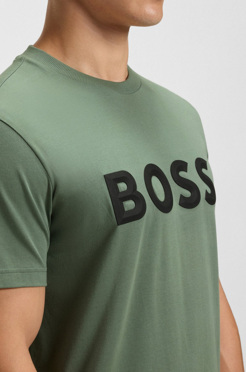 COTTON-JERSEY T-SHIRT WITH 3D LOGO 3