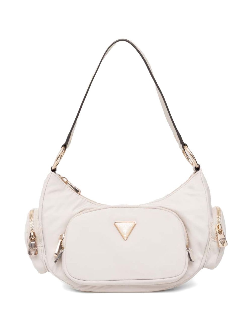 logo-plaque shoulder bag - 3