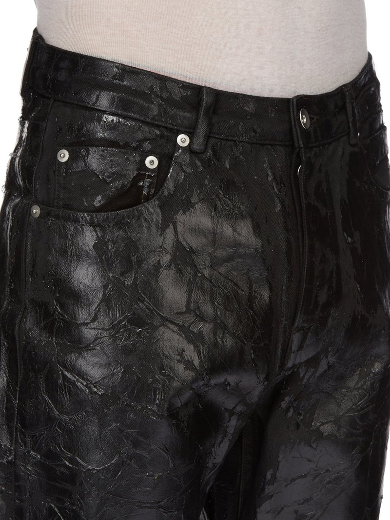 Black Porterville Detroit Cut Jeans 4