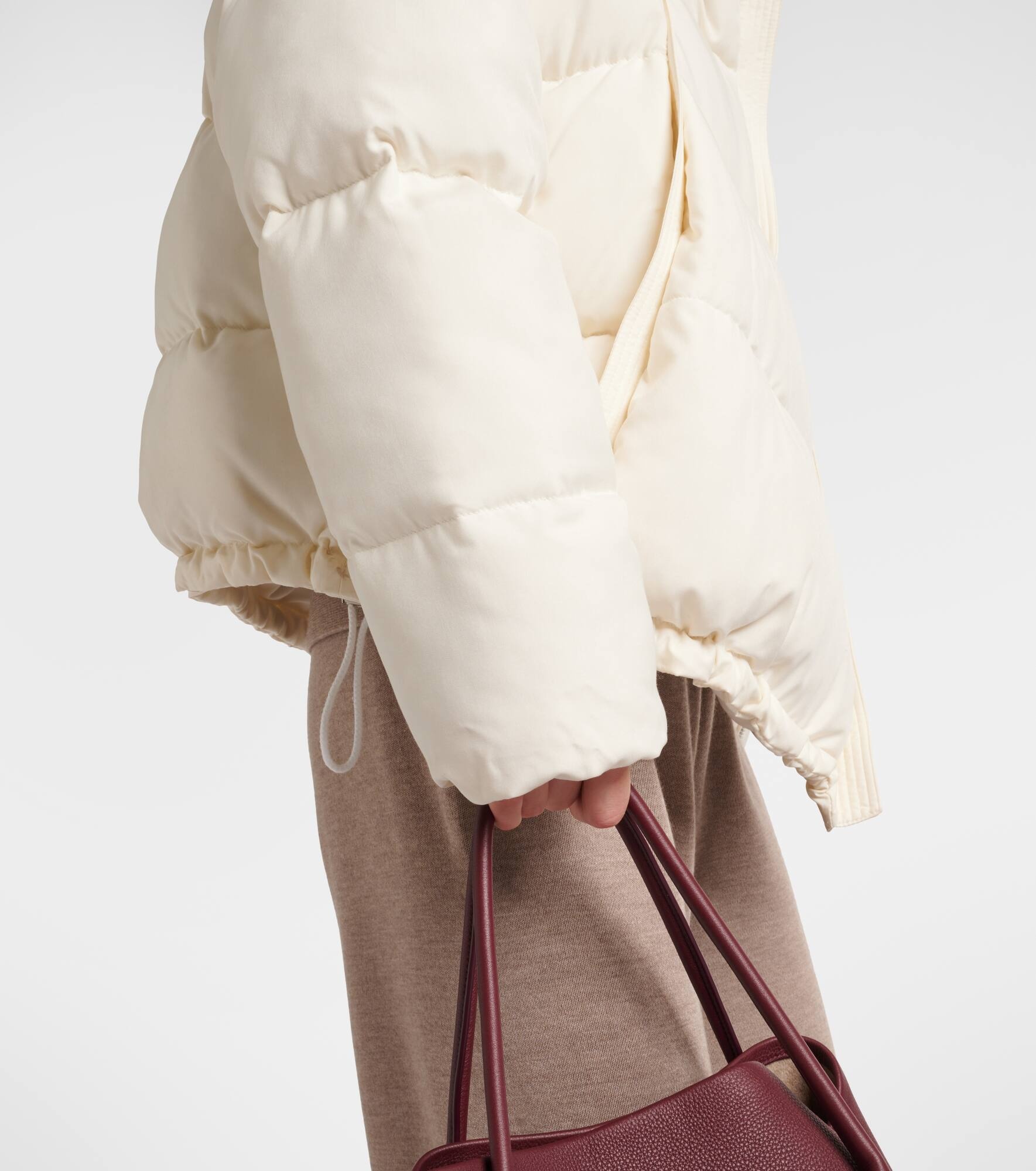 Sebastian silk puffer jacket - 5