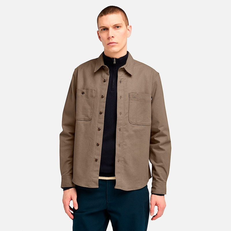 Timberland Men's Windham Brushed Twill Overshirt outlook