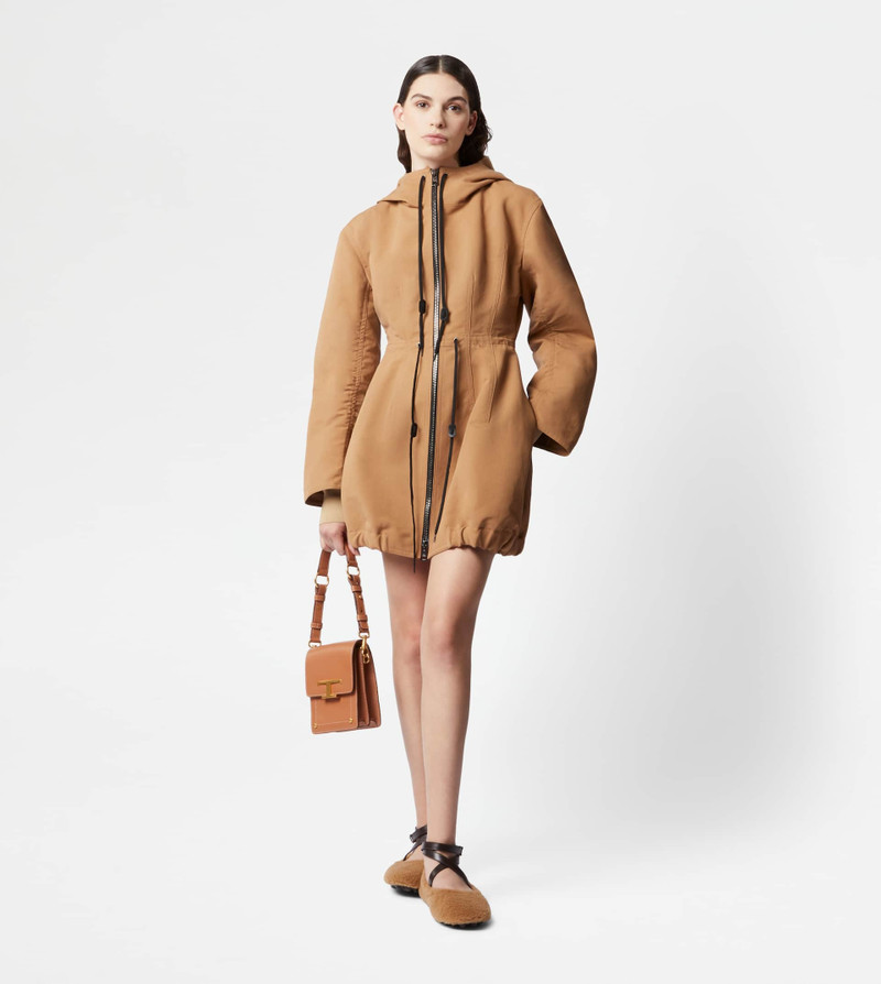 Tod's PARKA IN COTTON - BROWN outlook