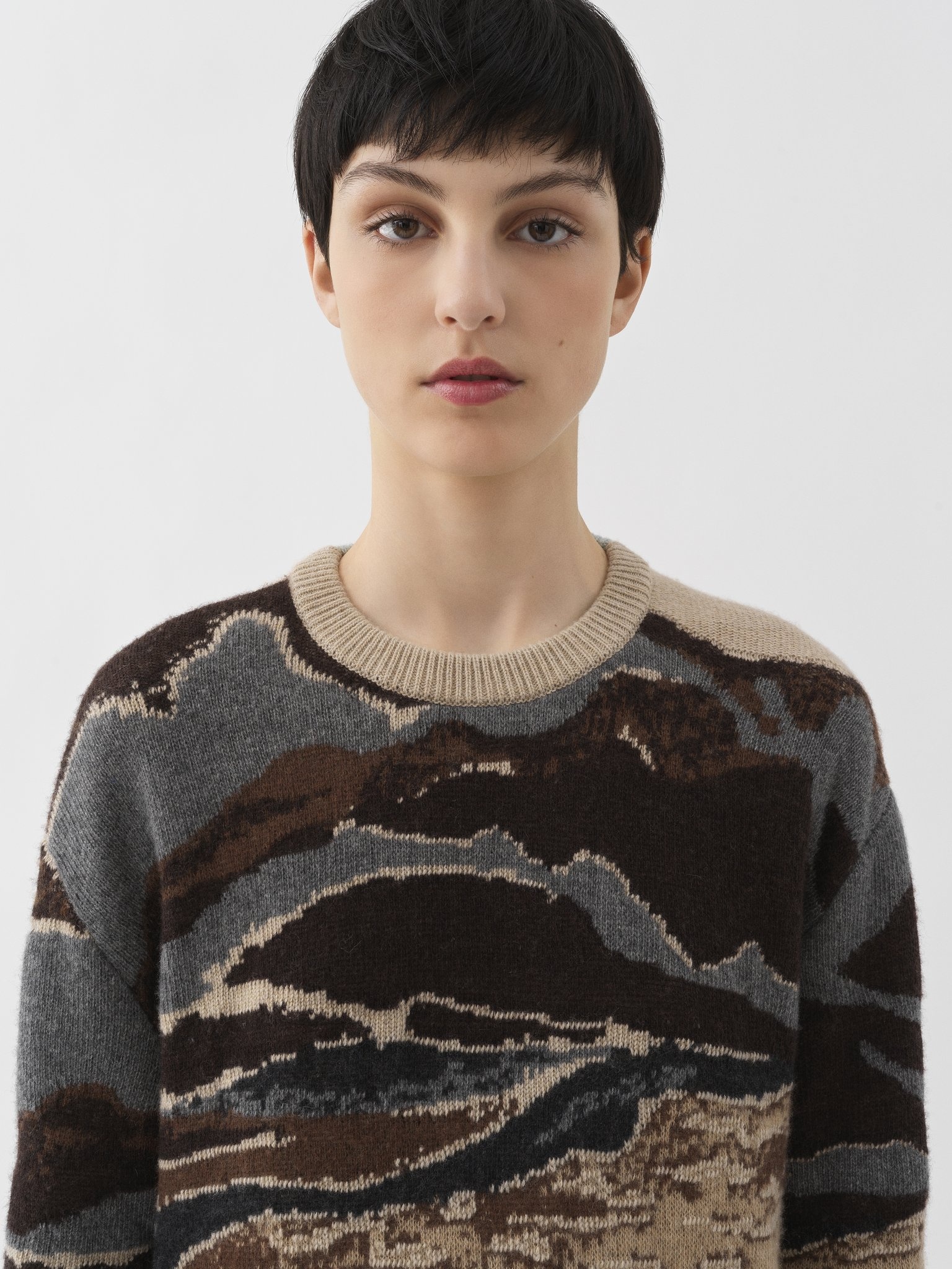 AMPLE CREW-NECK SWEATER - 5