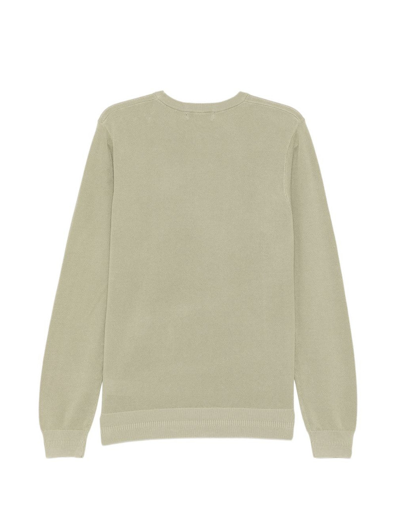 Fred Perry pique stitch jumper outlook