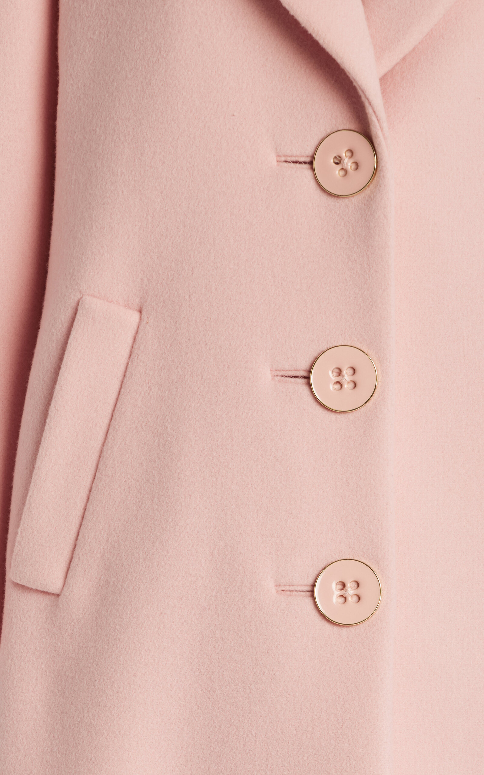 Wool Coat pink - 4