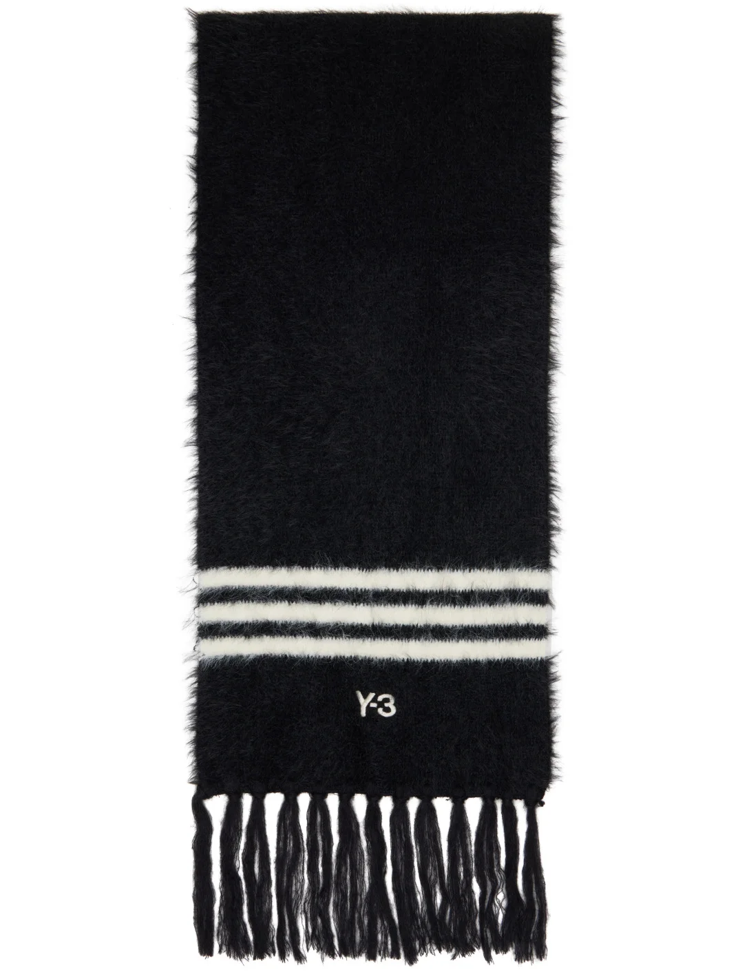 Black Stripes Scarf - 1
