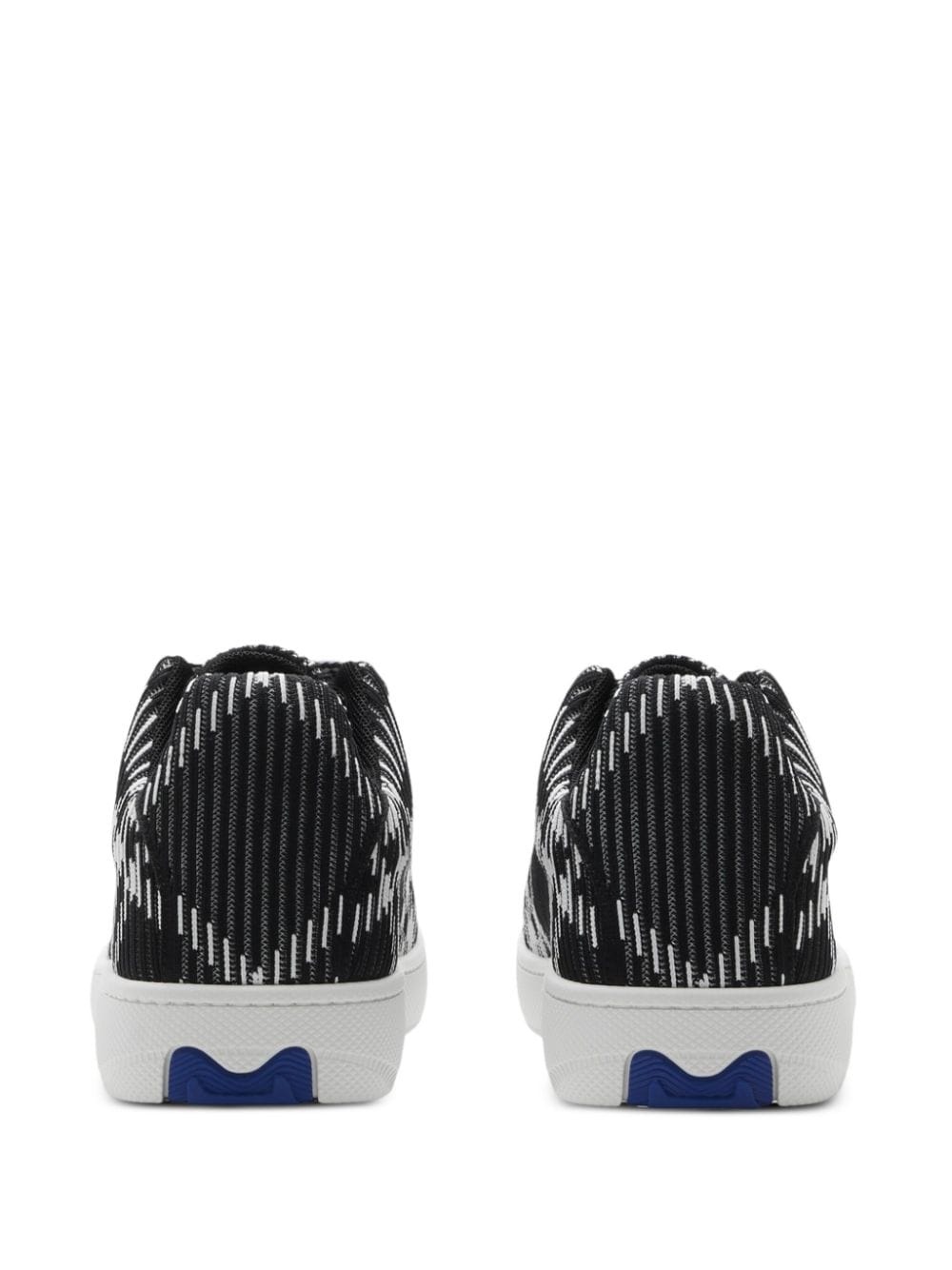 Box plaid-check sneakers - 3