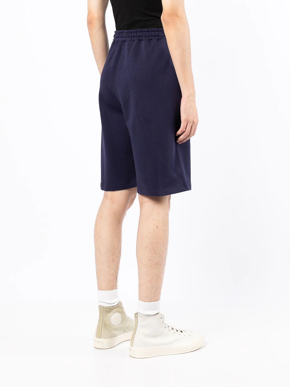 logo-patch track shorts - 4