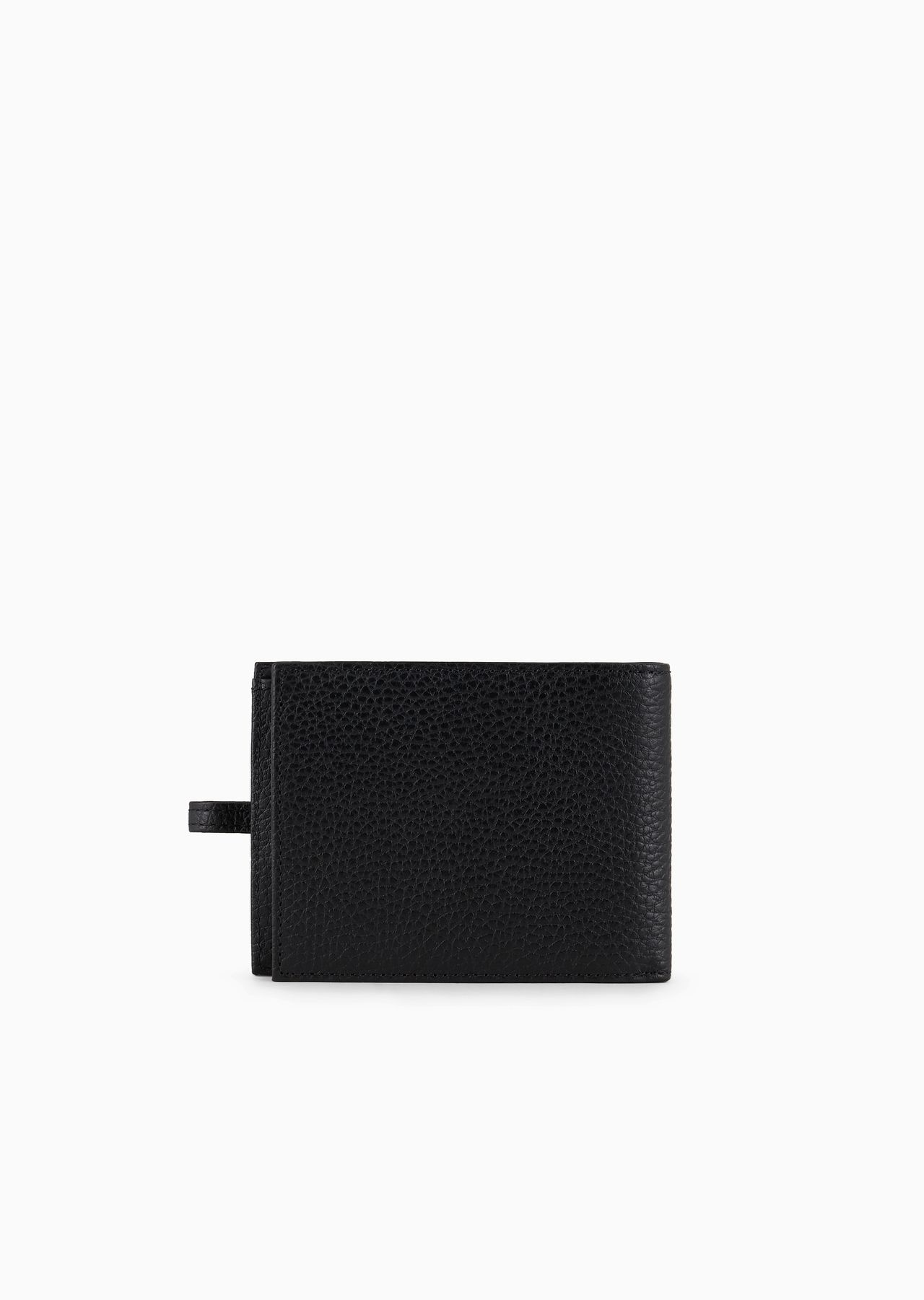 Tumbled leather wallet with removable card holder - 2