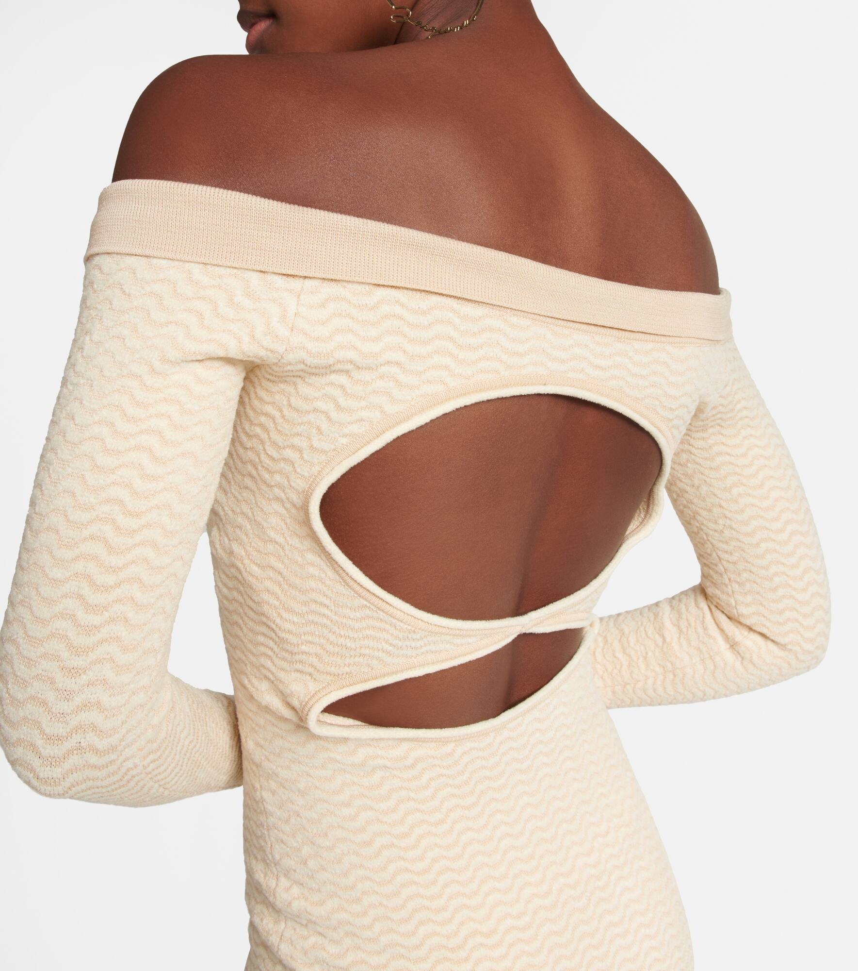 La Robe Pampero cotton-blend midi dress - 5