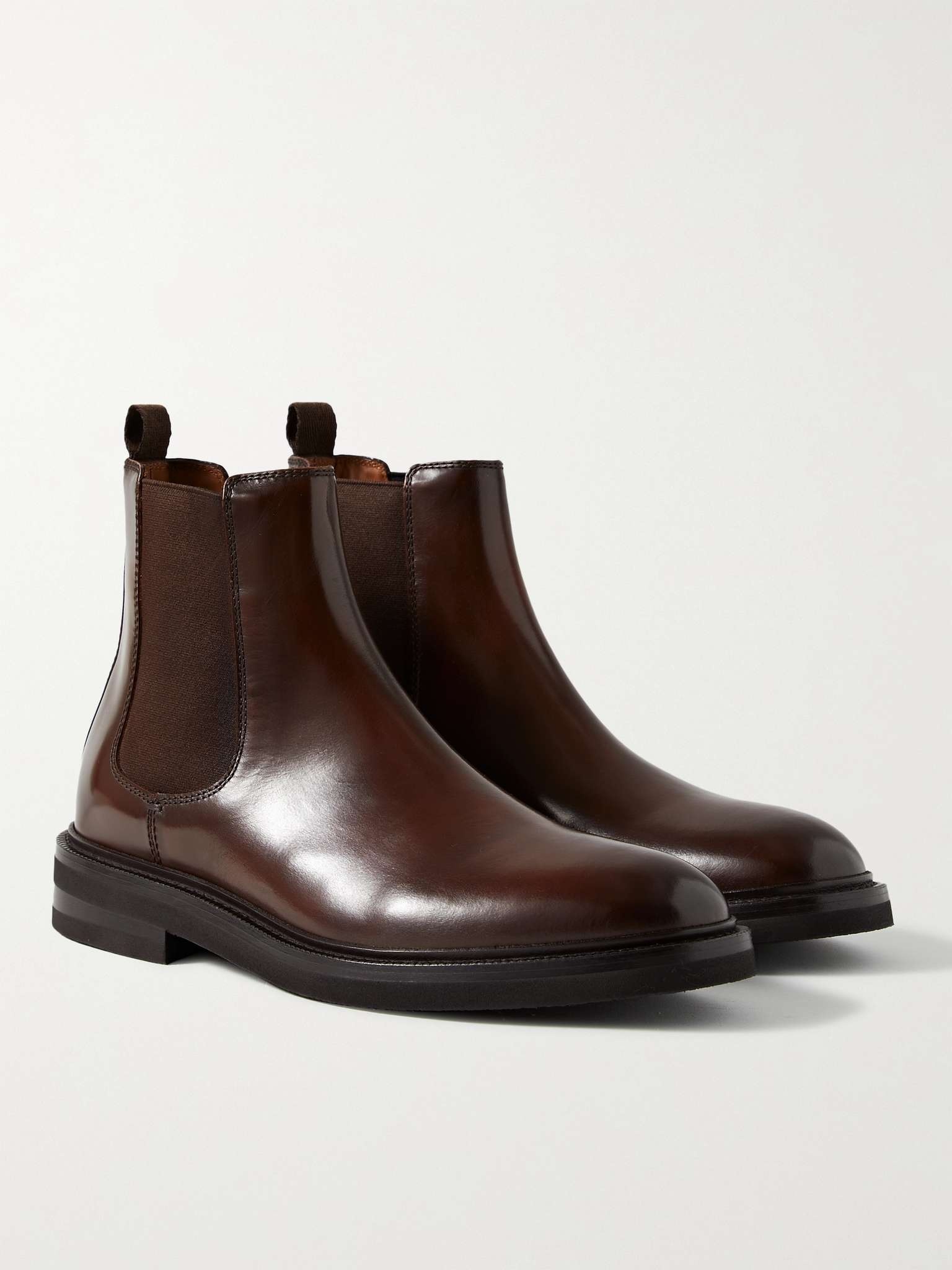 Leather Chelsea Boots - 4