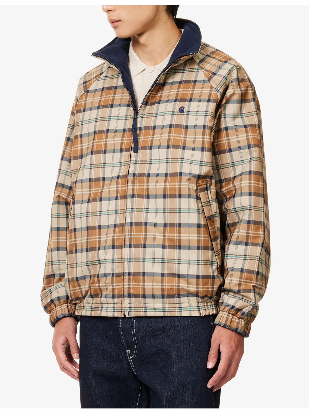 Planer  Checked Reversible Shell Jacket - 3