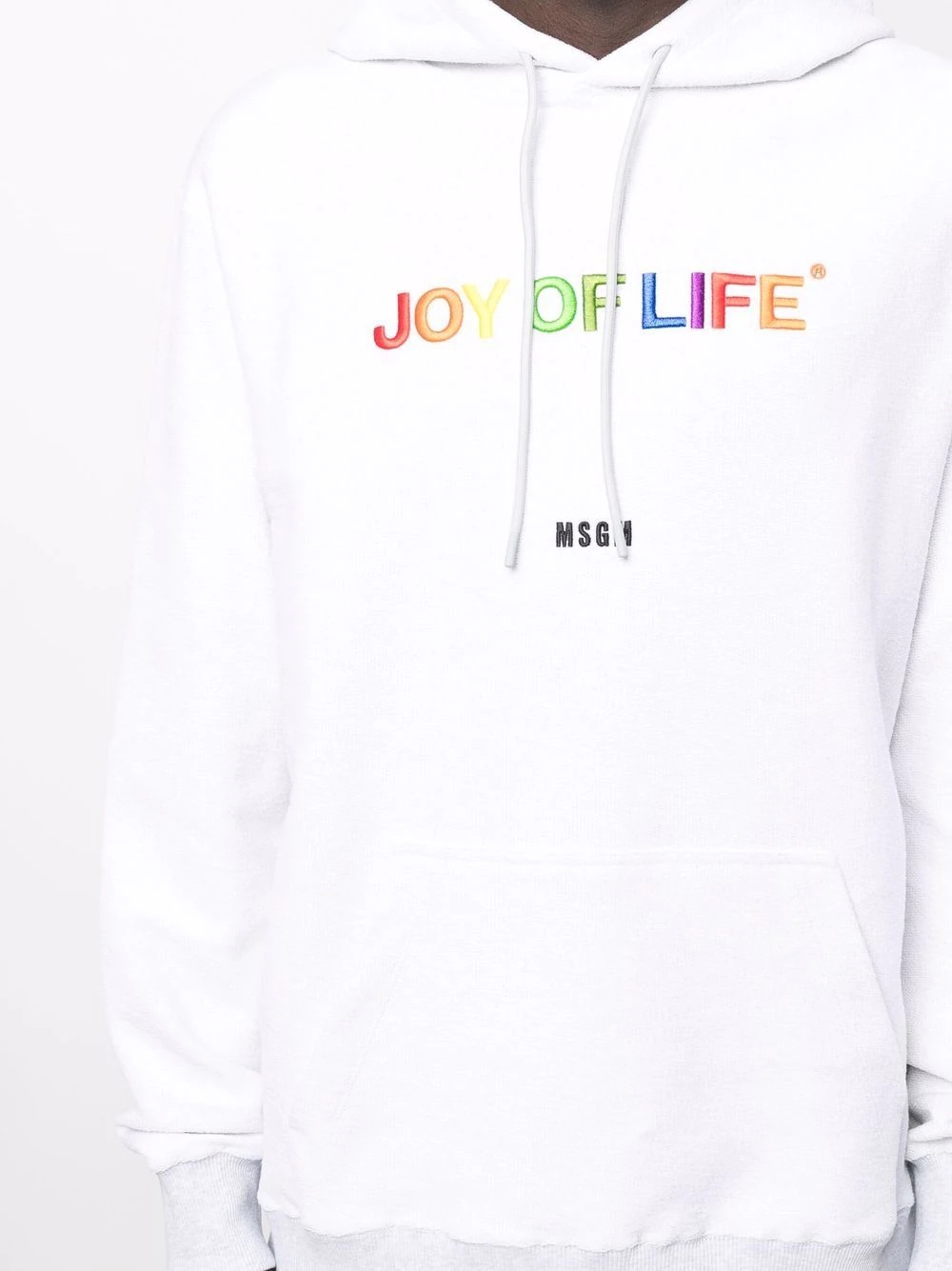 Joy Of Life embroidered hoodie - 5