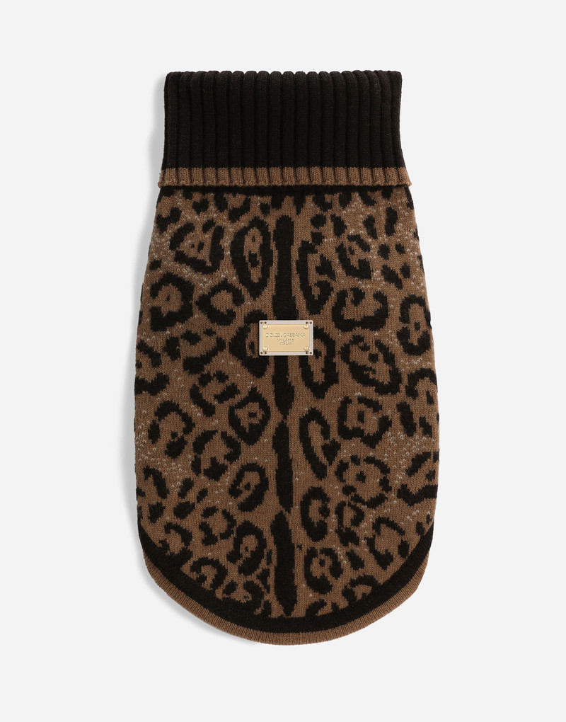 Wool dog sweater 1