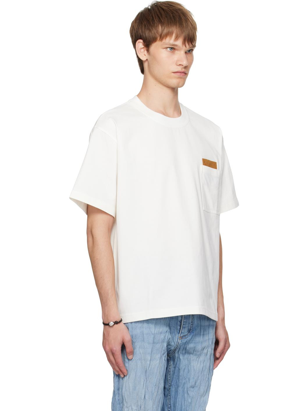 Off-White Pima Cotton Jersey T-shirt - 2