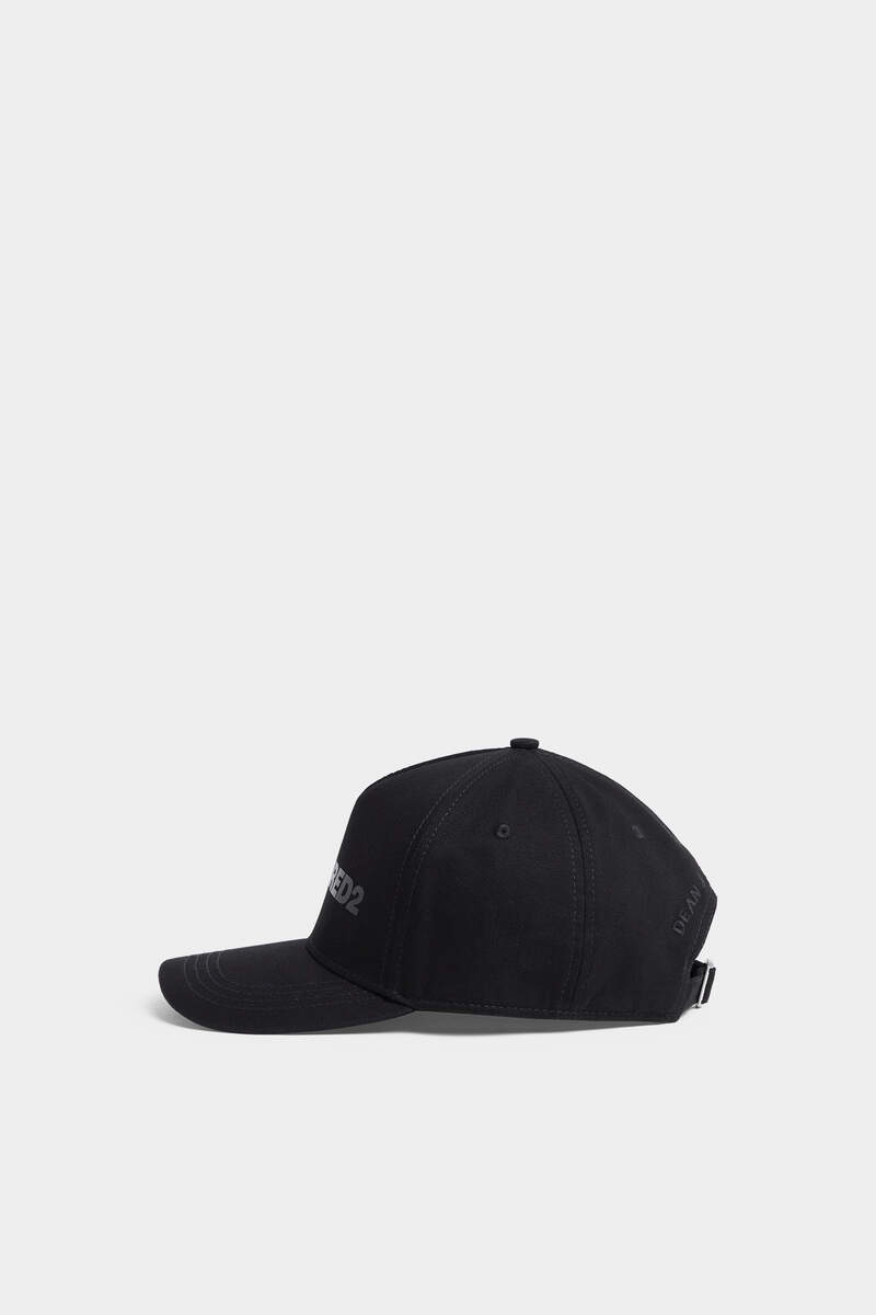 DEEP BLACK BASEBALL CAP - 3