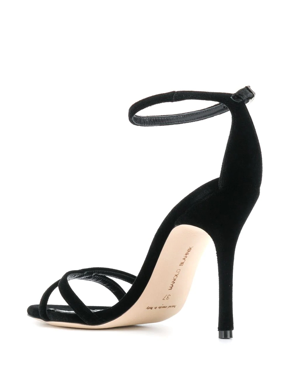 crossover straps high heeled sandals  - 3