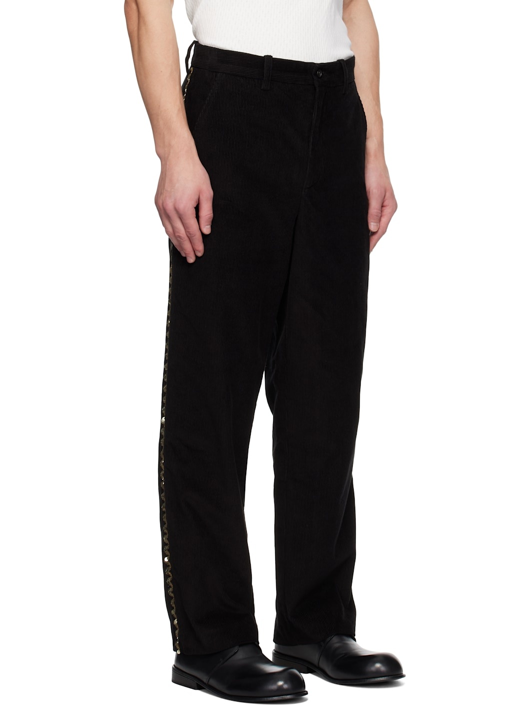 Black Bandstand Standard Trousers - 2