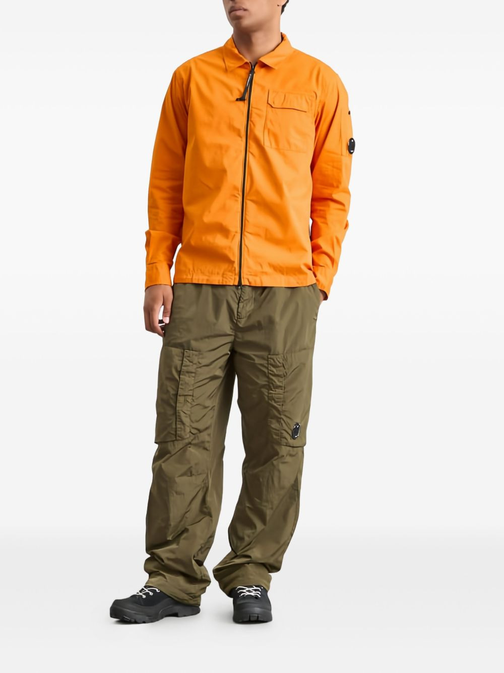 zip-fastening pocket jacket - 2