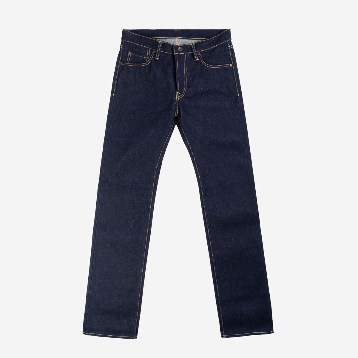 IH-634S-142 - 14oz Selvedge Denim Straight Cut Jeans - Indigo