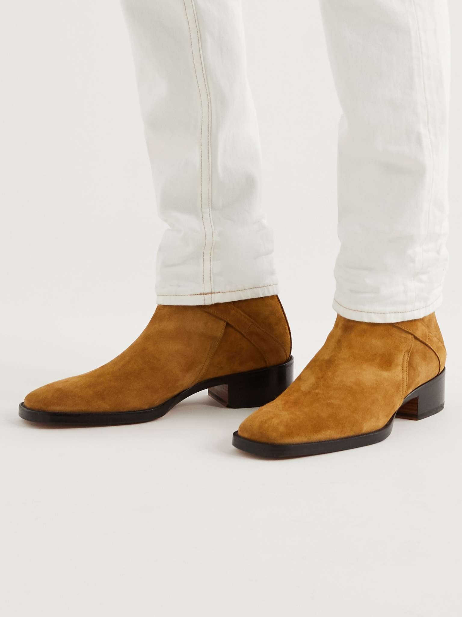 Rochester Suede Chelsea Boots - 2