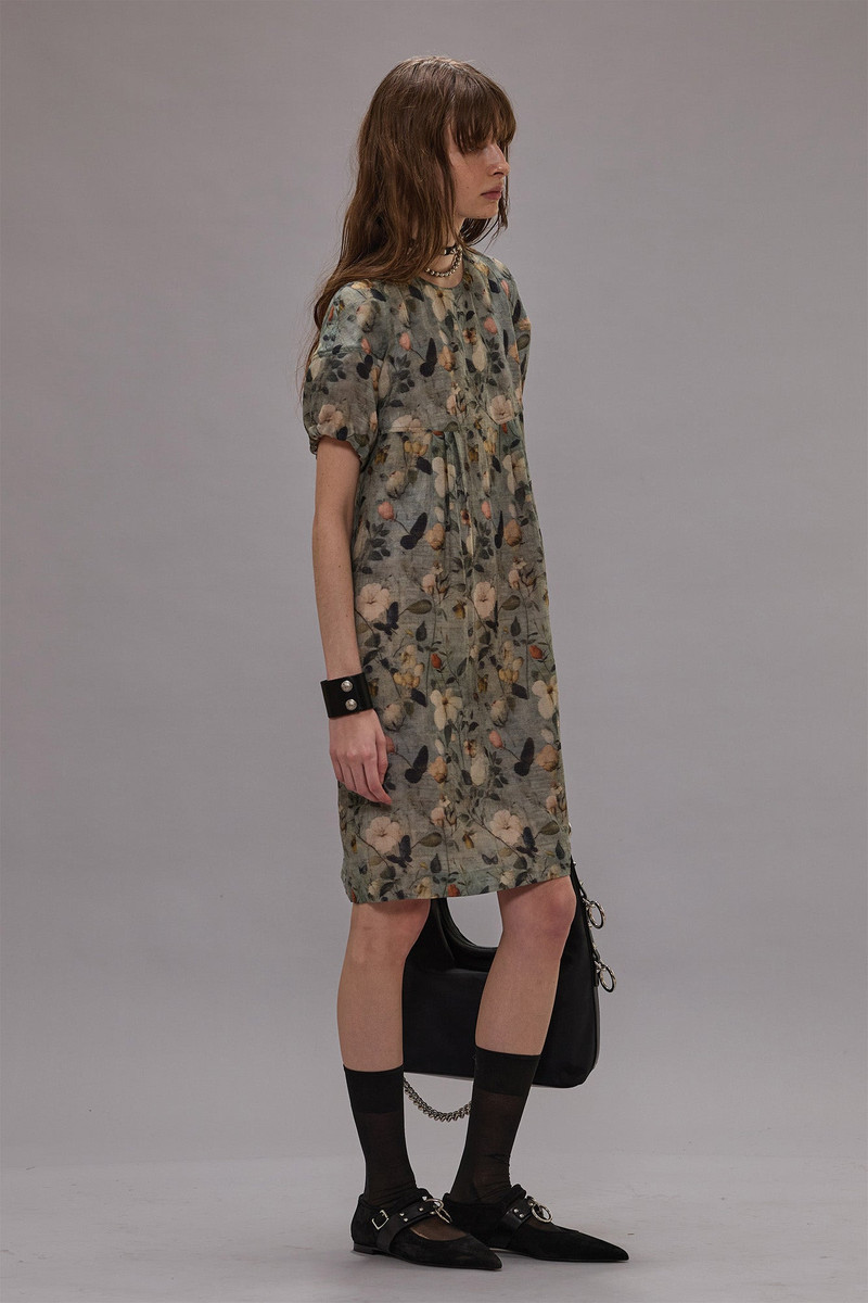 RAGLAN SLEEVE BABYDOLL DRESS 1