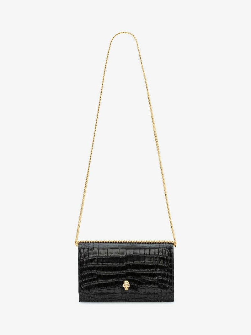 Medium Skull Bag in Black 5