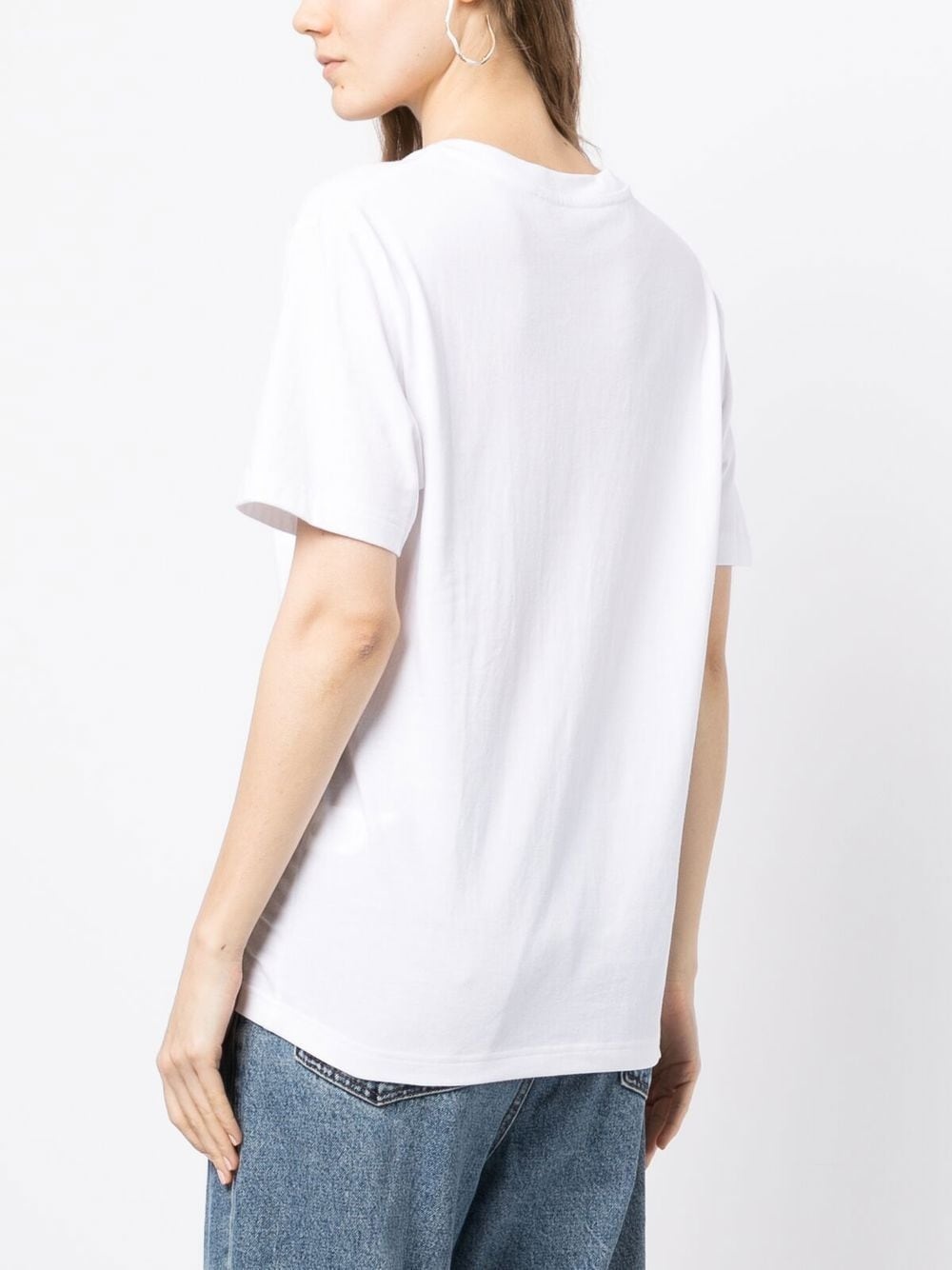 logo-print cotton T-shirt - 4