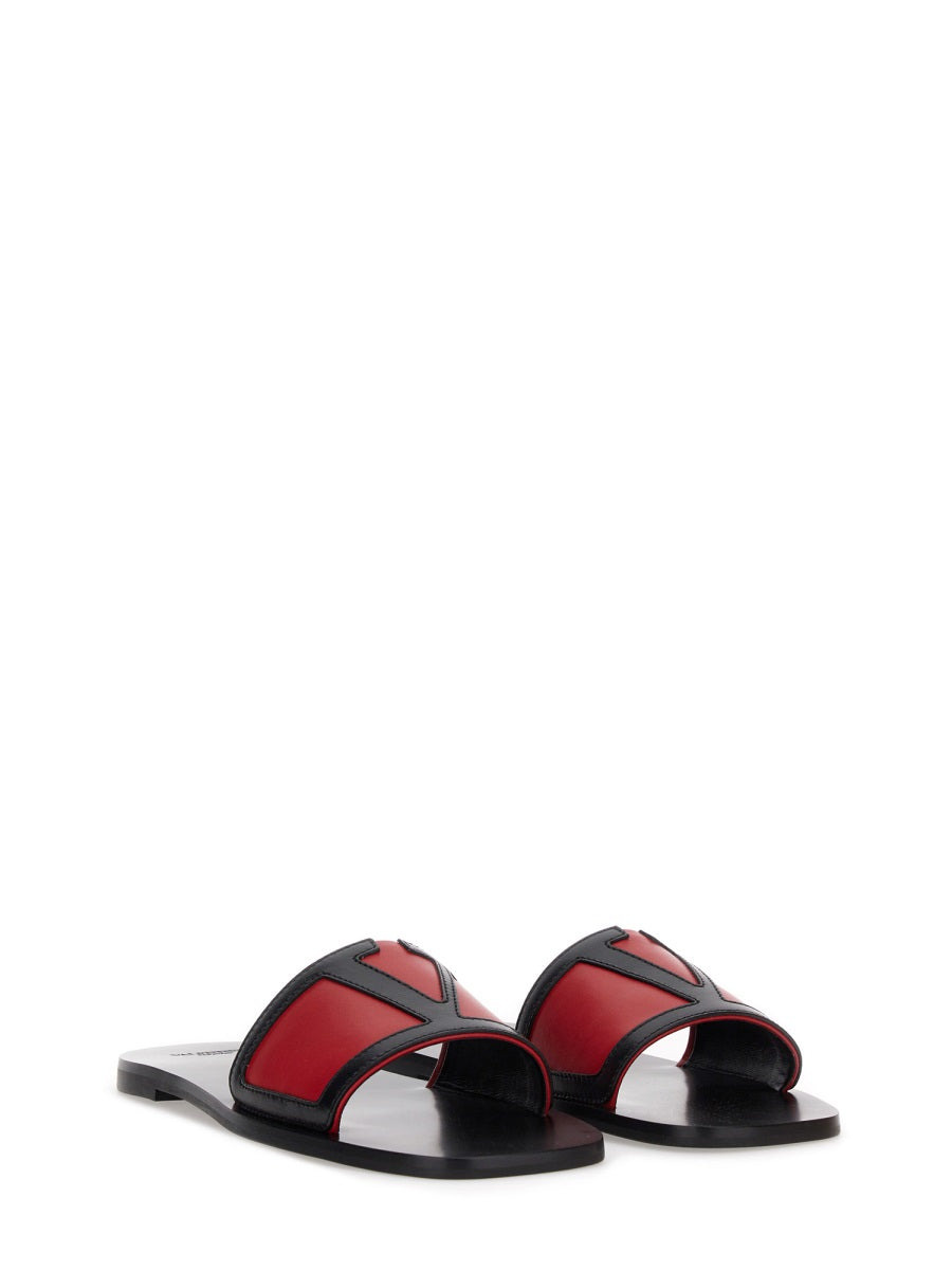 Viva Superstar Slide Sandal In Nappa Leather - 2