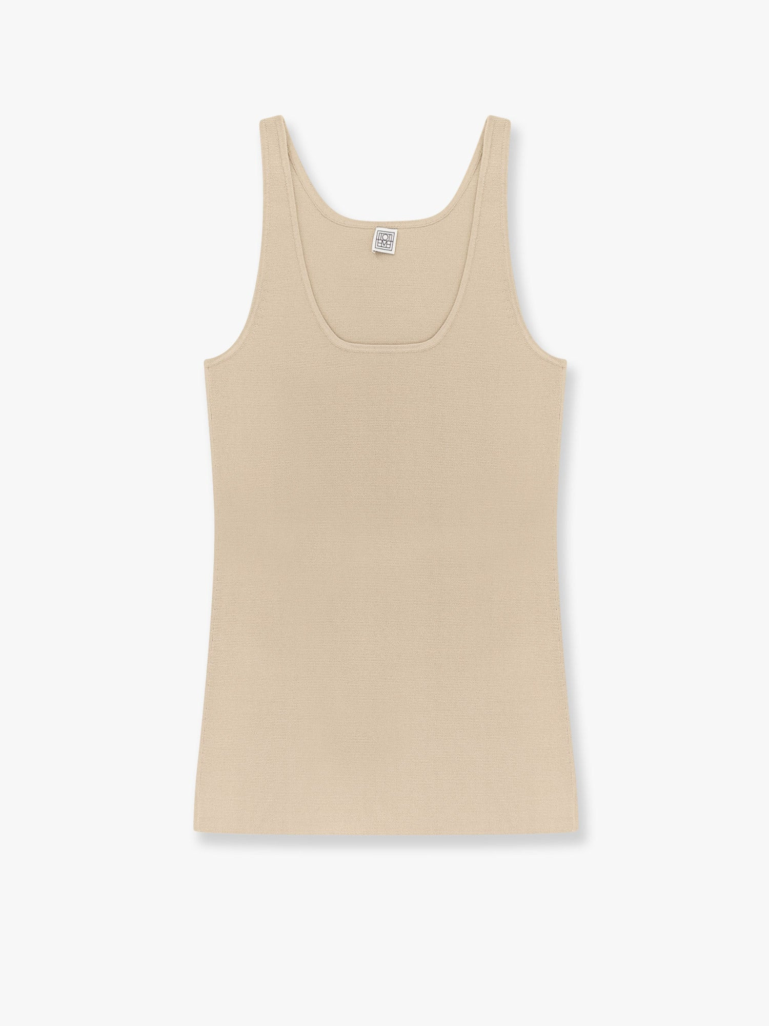 Toteme Compact Knit Tank Bã¬Viscose Blend Top - 1