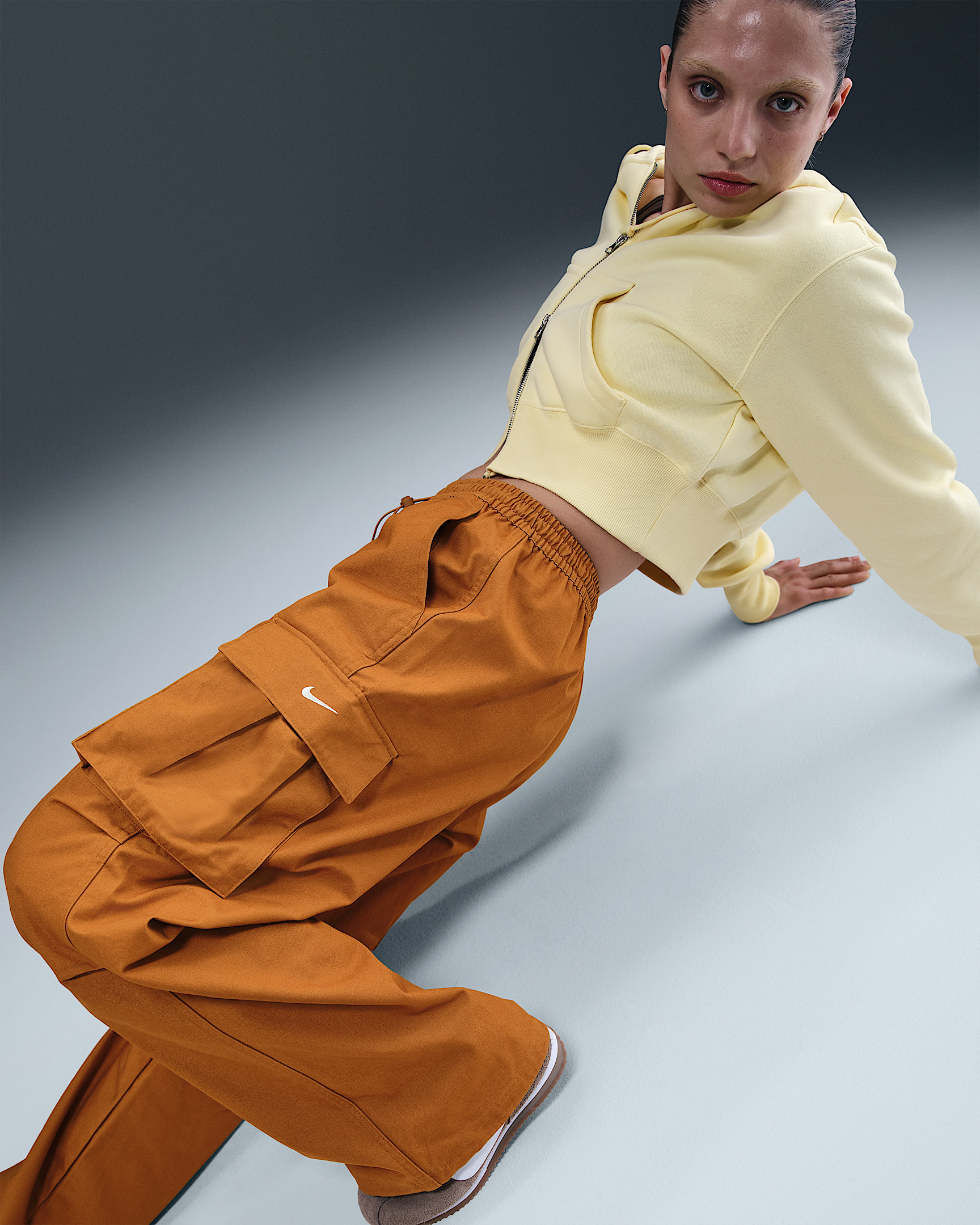 Nike Sportswear Women's Mid-Rise Oversized Woven Cargo Pants - 5