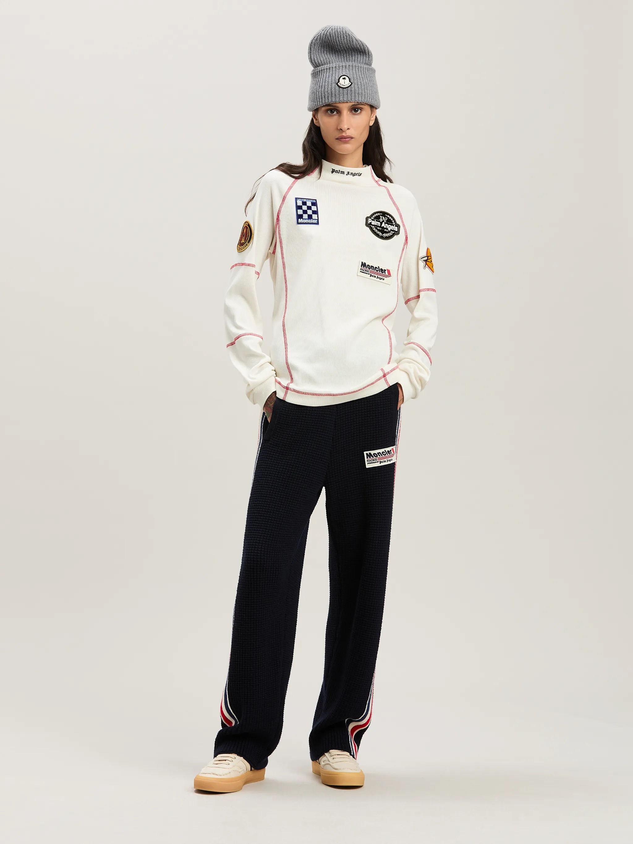 PAxMoncler long sleeves Racing T-shirt - 2
