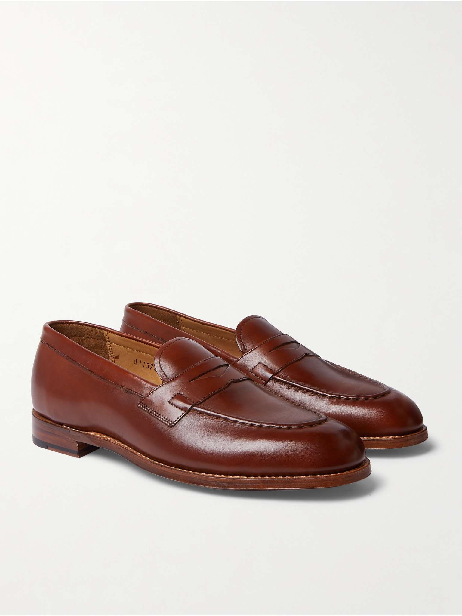 Lloyd Leather Penny Loafers - 4