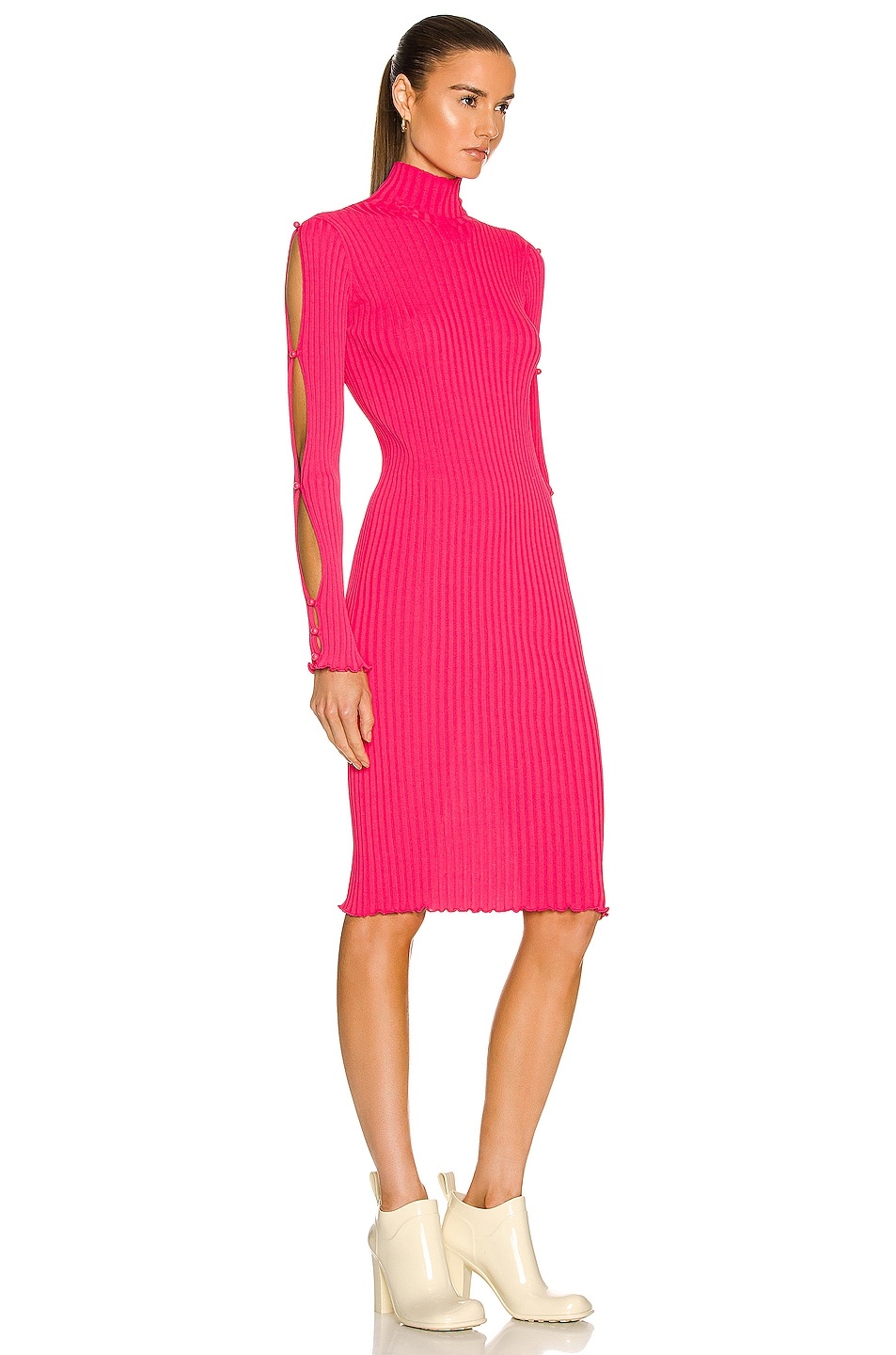 Rib Knit Dress - 2