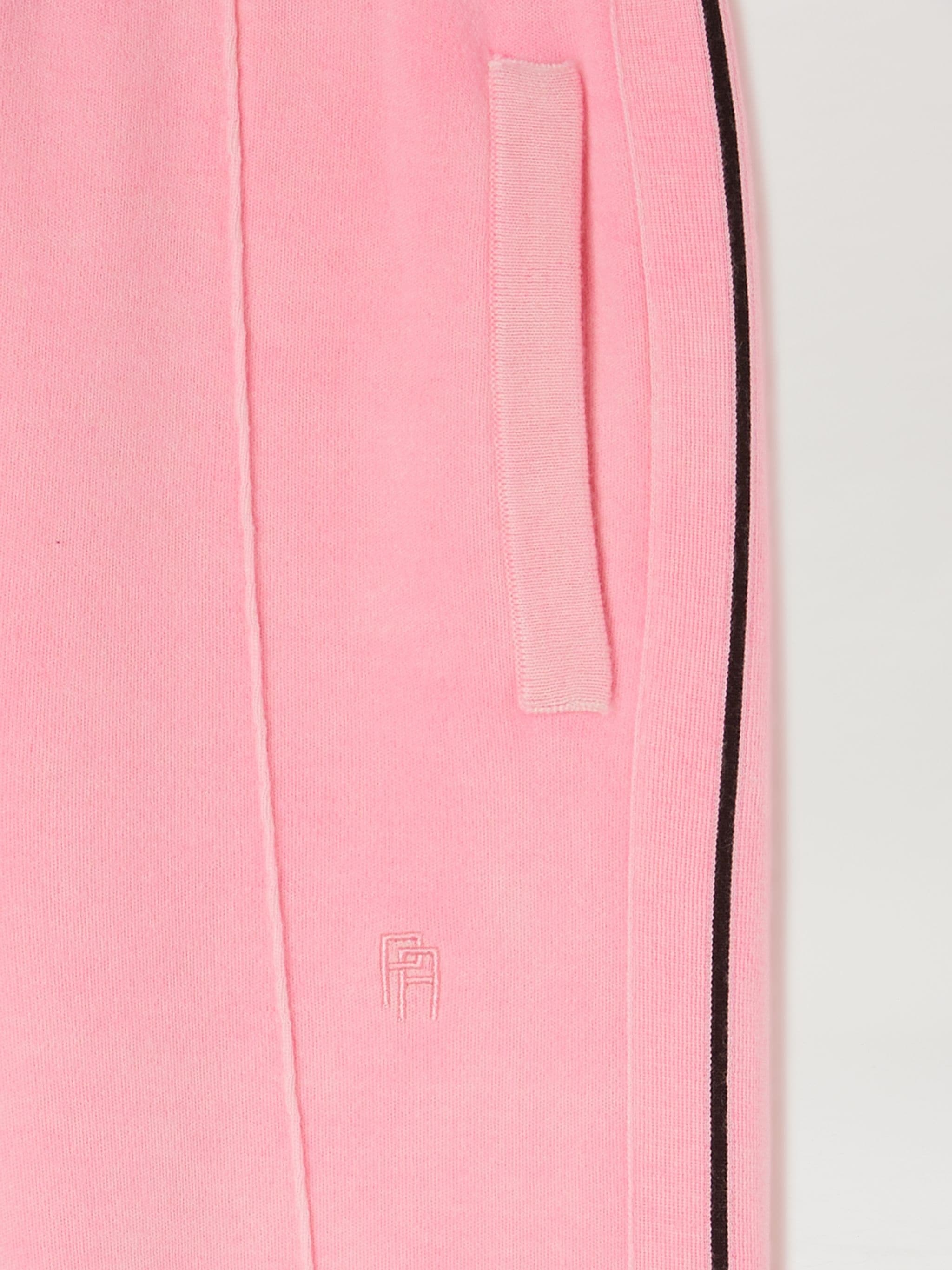 CACHEMIRE FUCHSIA FLUO TRACK PANTS - 2