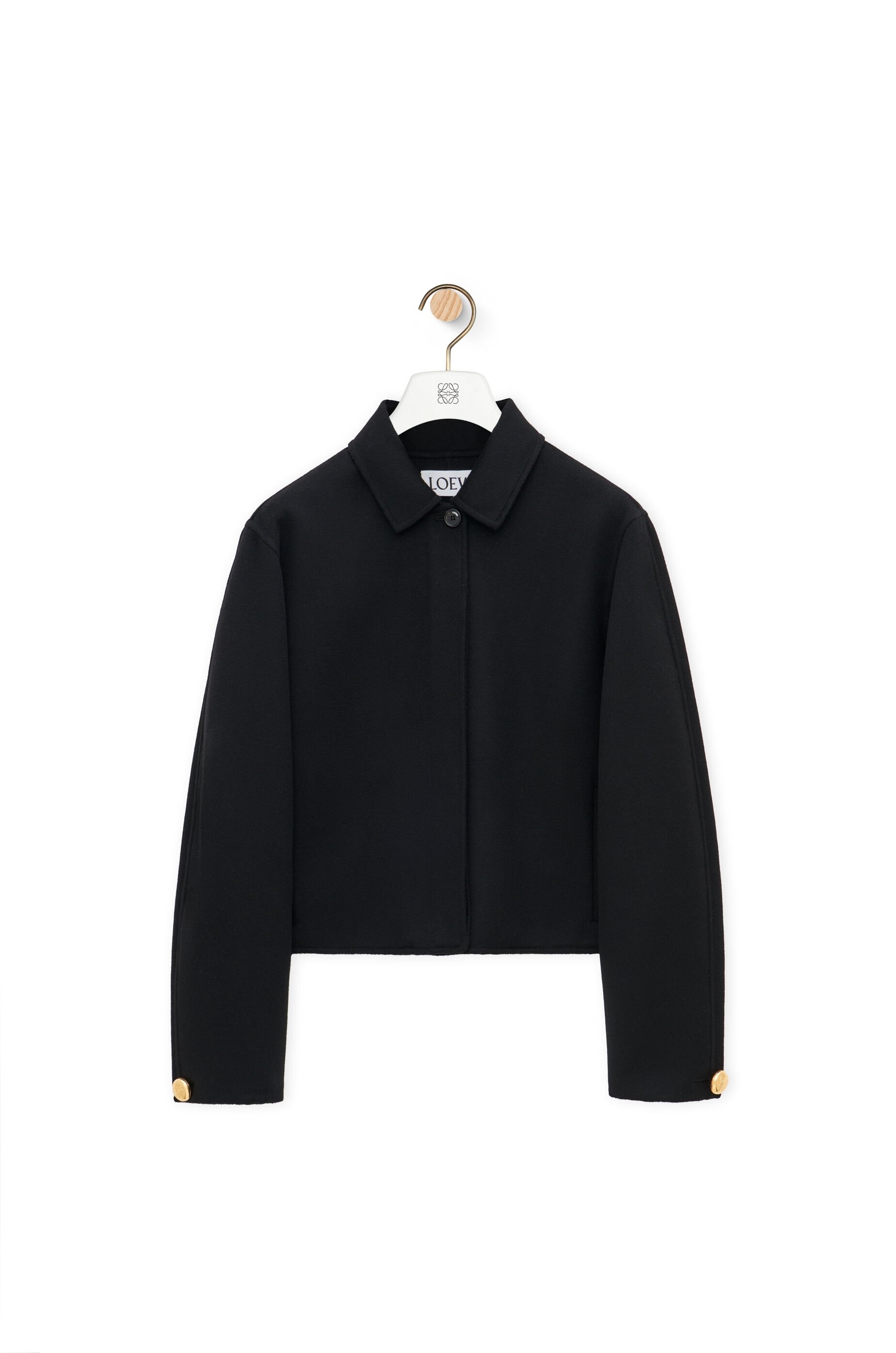 Pebble jacket in wool and cashmere - 1
