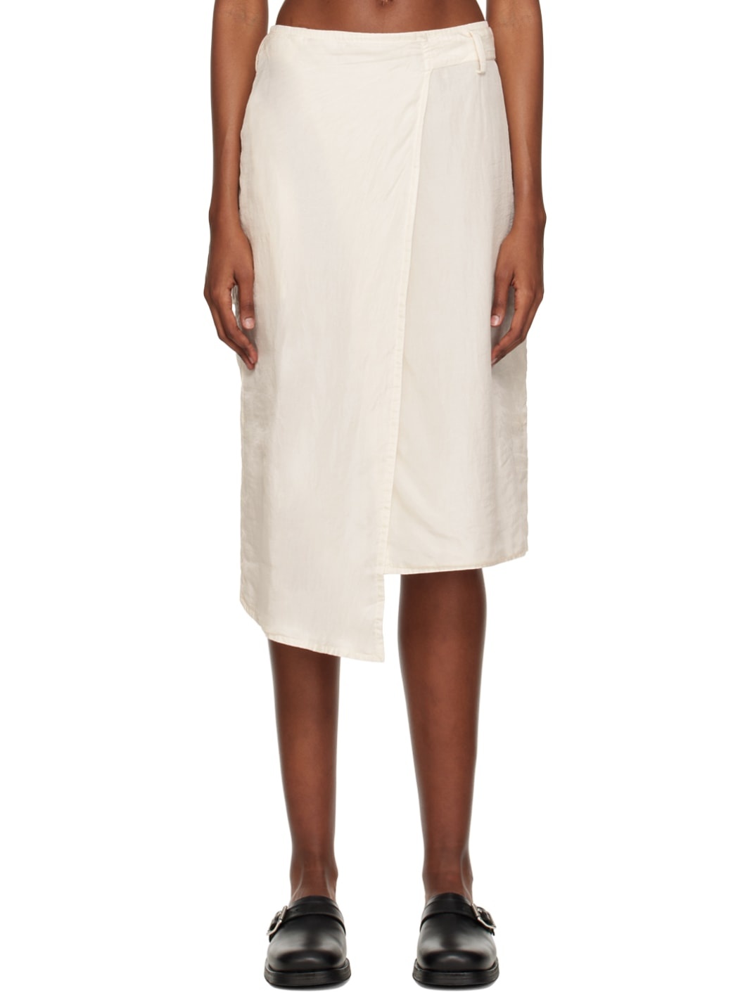 Off-White Work Sarong Midi Skirt - 1