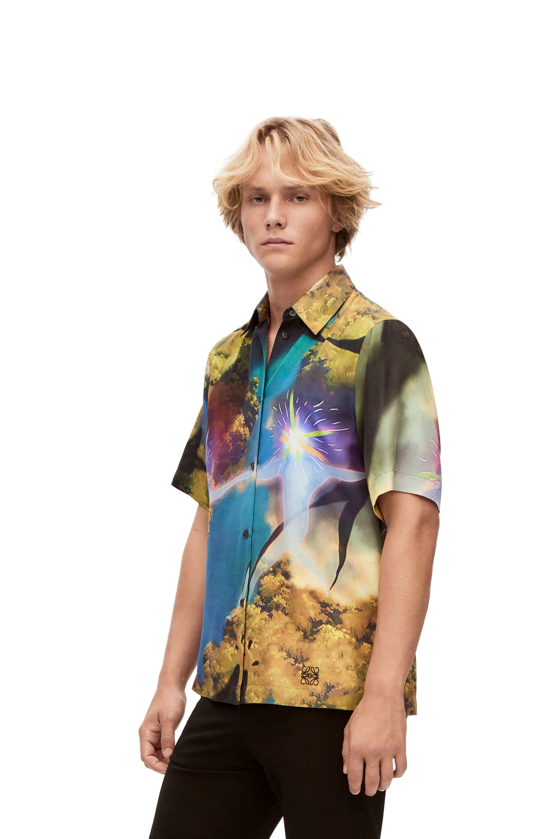 Magical Sky shirt in silk - 3