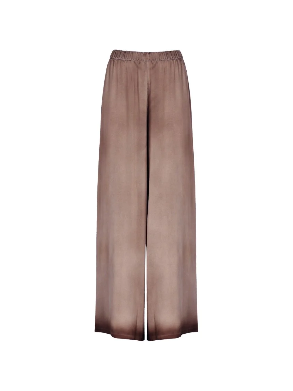 gradient silk trousers - 1