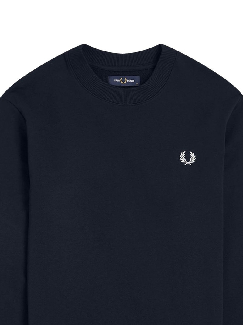 Fred Perry logo-embroidered sweatshirt outlook