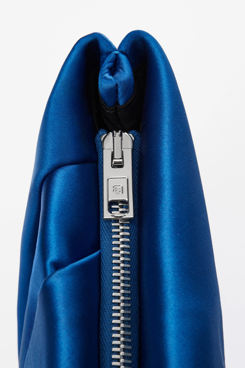 CRUSHED SATIN CLUTCH 5
