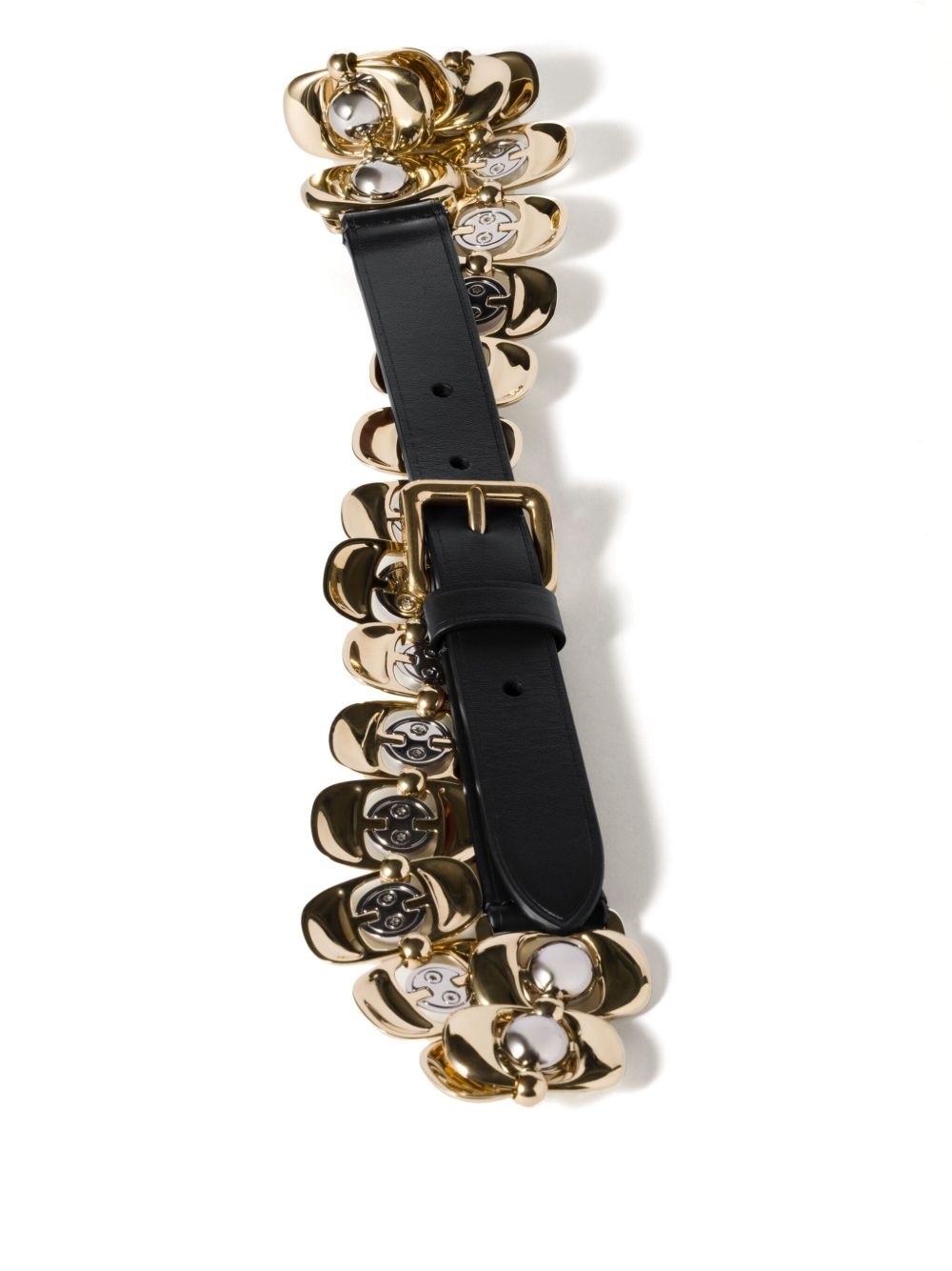 logo-engraved belt - 2