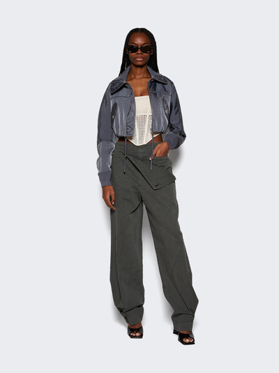 Dion Lee Belted Shell Pant Washed Mercury outlook