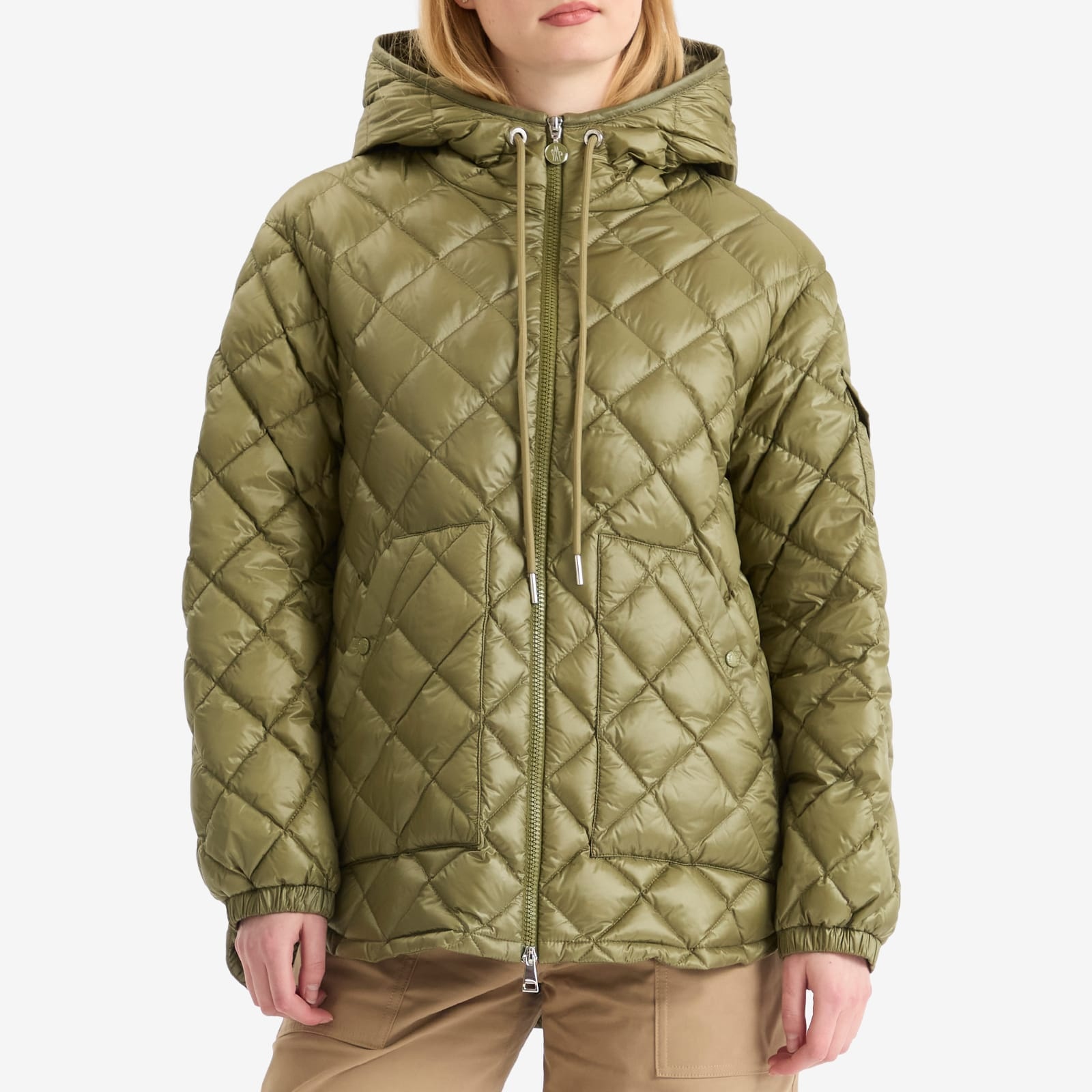 Moncler Shiny Quilted Hood Overshirt - 2