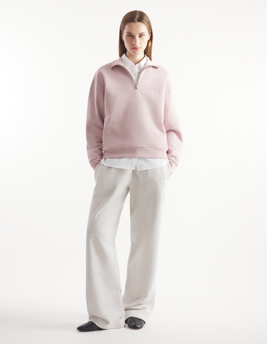 BABY FOX PATCH HALF ZIP SWEATSHIRT - 2