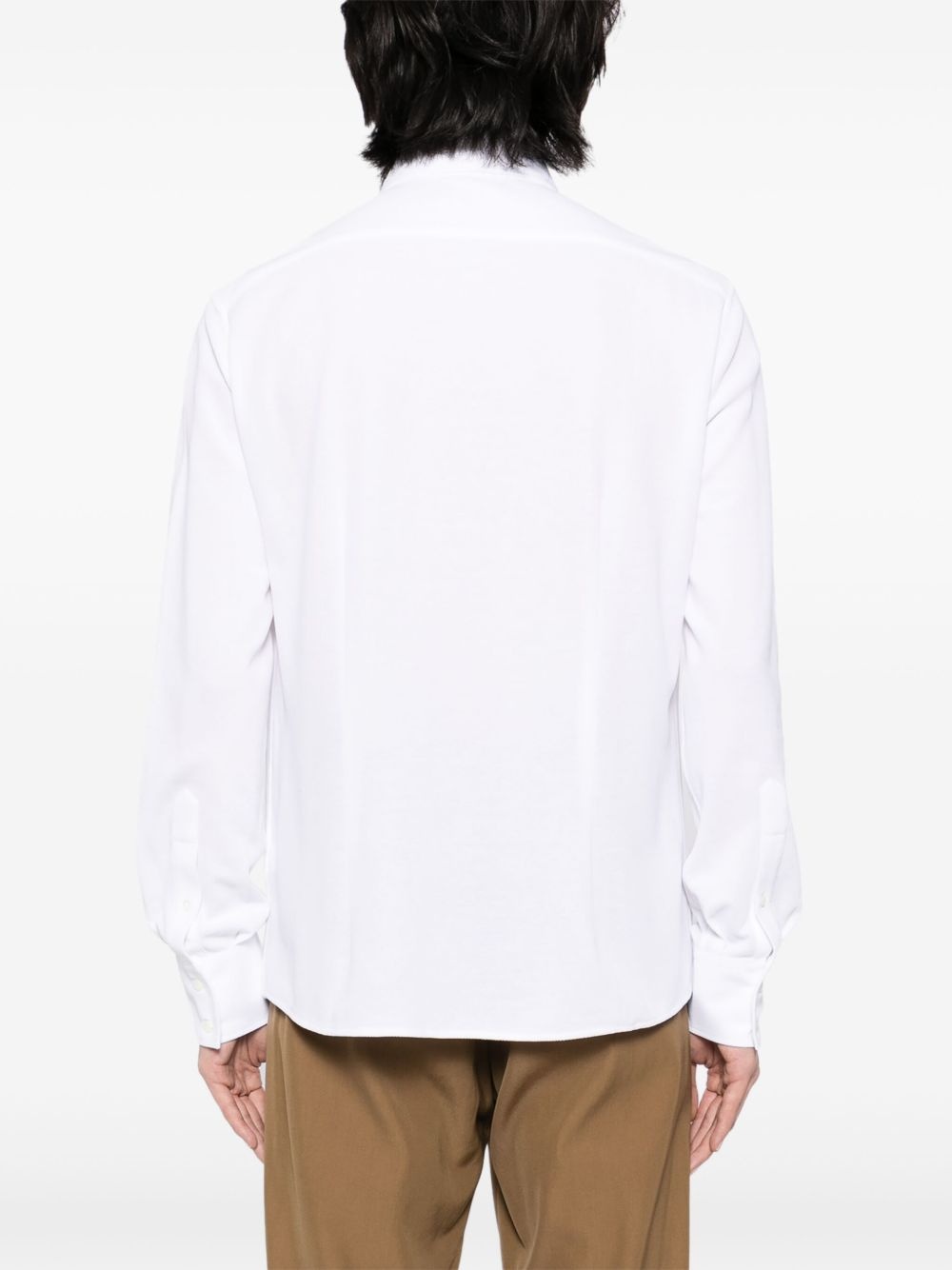 button-up T-shirt - 4