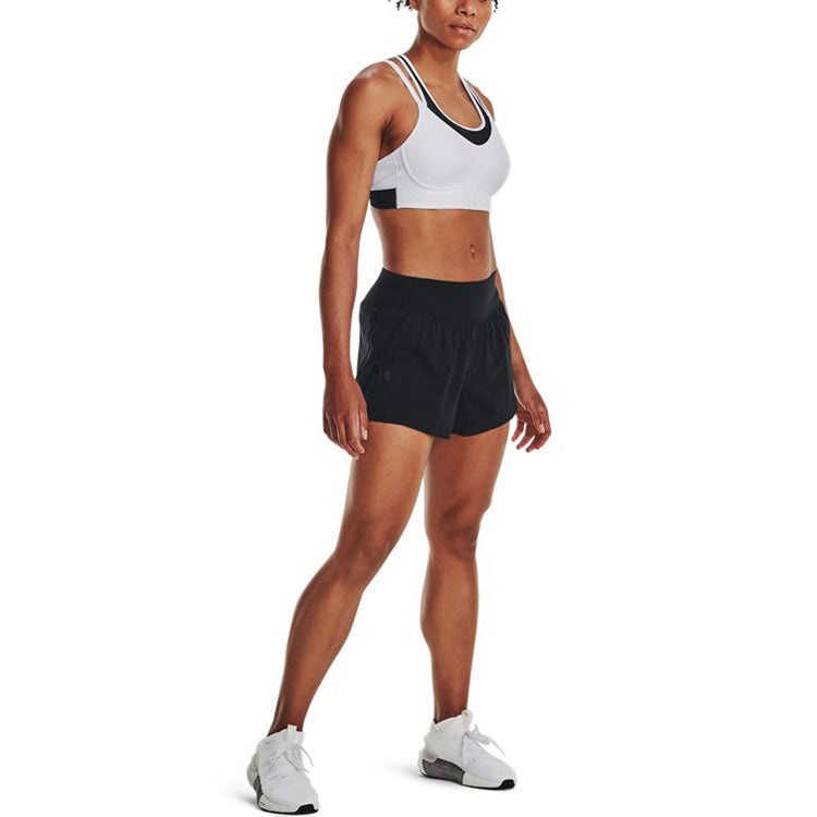 (WMNS) Under Armour Vanish 2-in-1 Shorts 'Black' 1376936-001 - 3