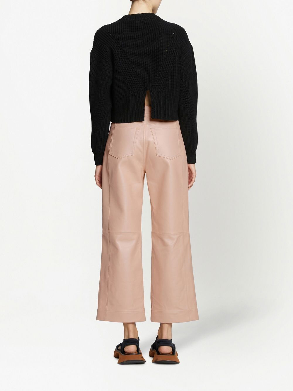 Leather Culottes - 4