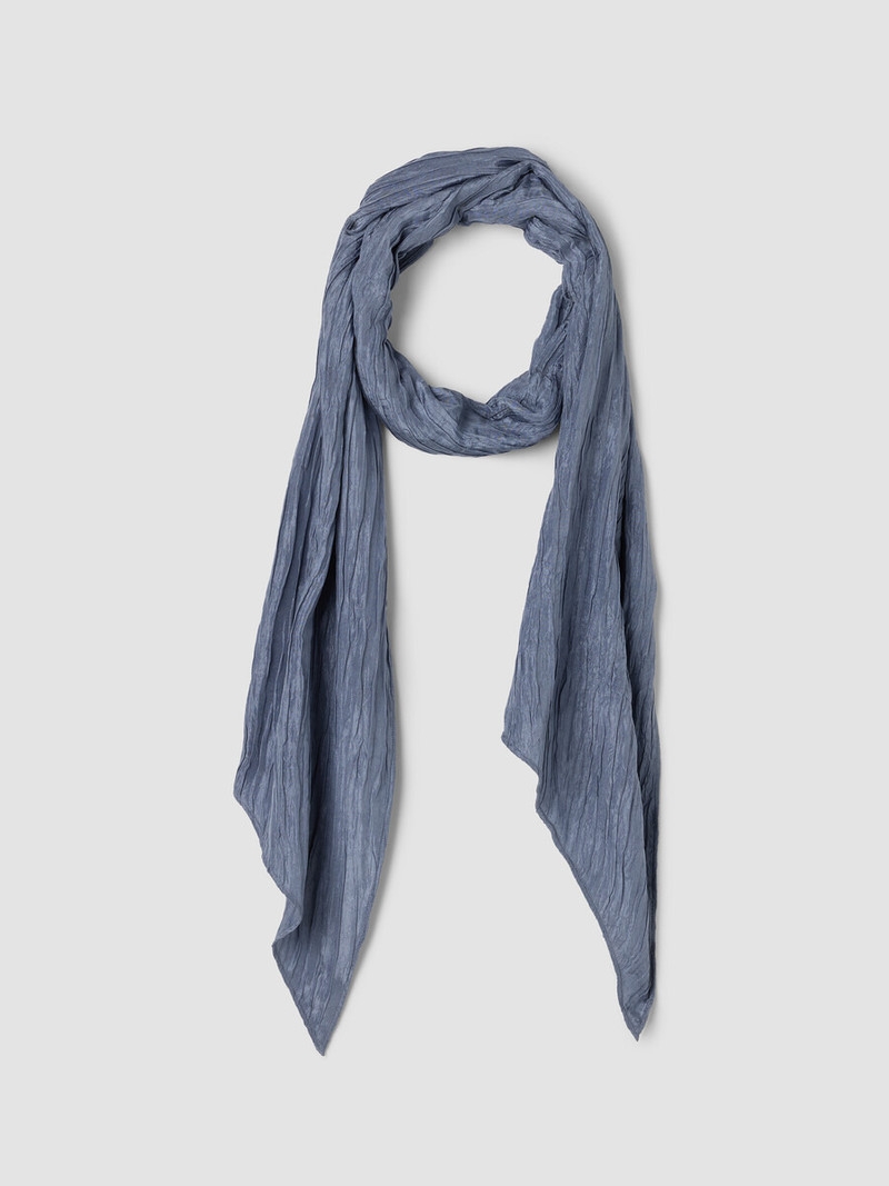 Textured Silk Jacquard Scarf 1